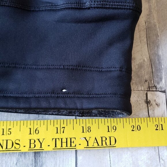 NWT - Old Navy High Rise Black Fleece Lined Zippered Side Pockets - size XXL - Picture 6 of 8